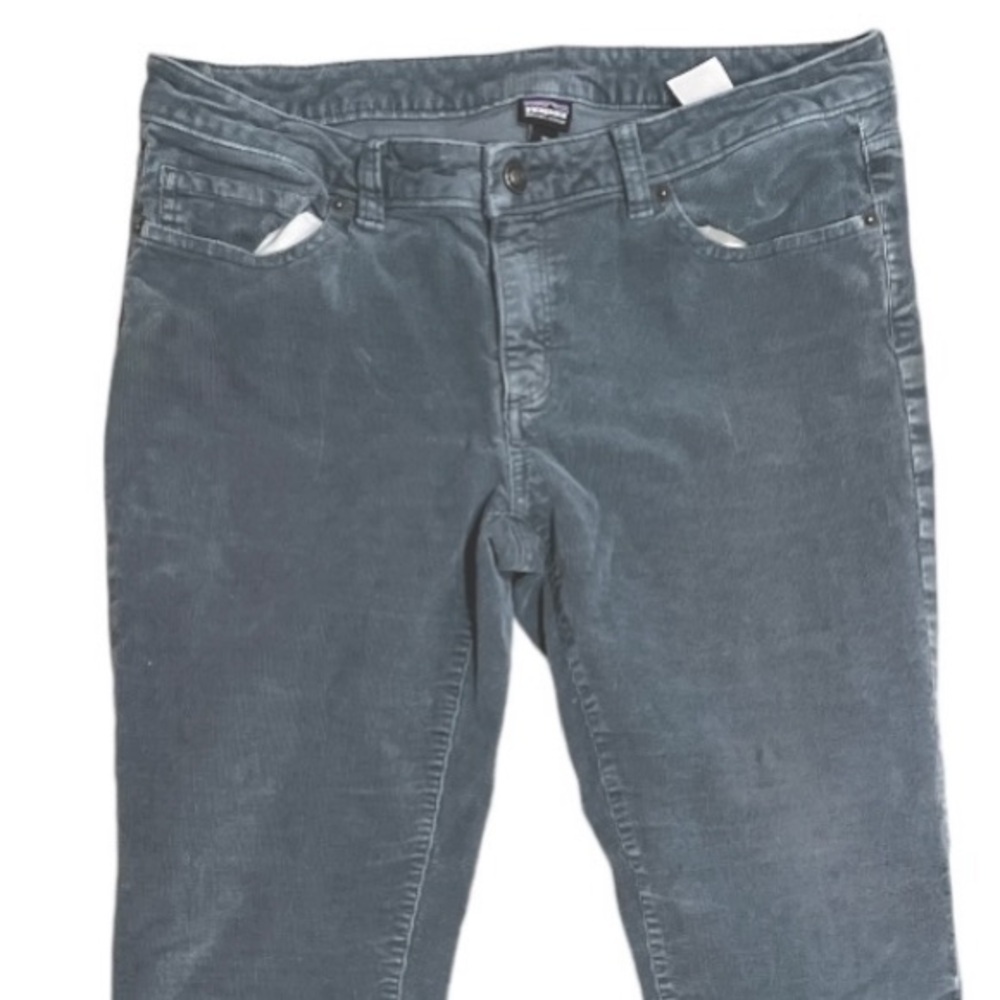 Patagonia Fitted Corduroy Blue Gray Size 31 See Note - Picture 4 of 10
